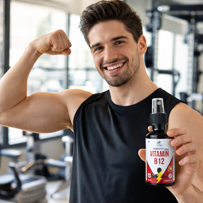 Vitamin B12 Oral Spray 30ml – Energy Booster, Immunity Support, Fast Absorption